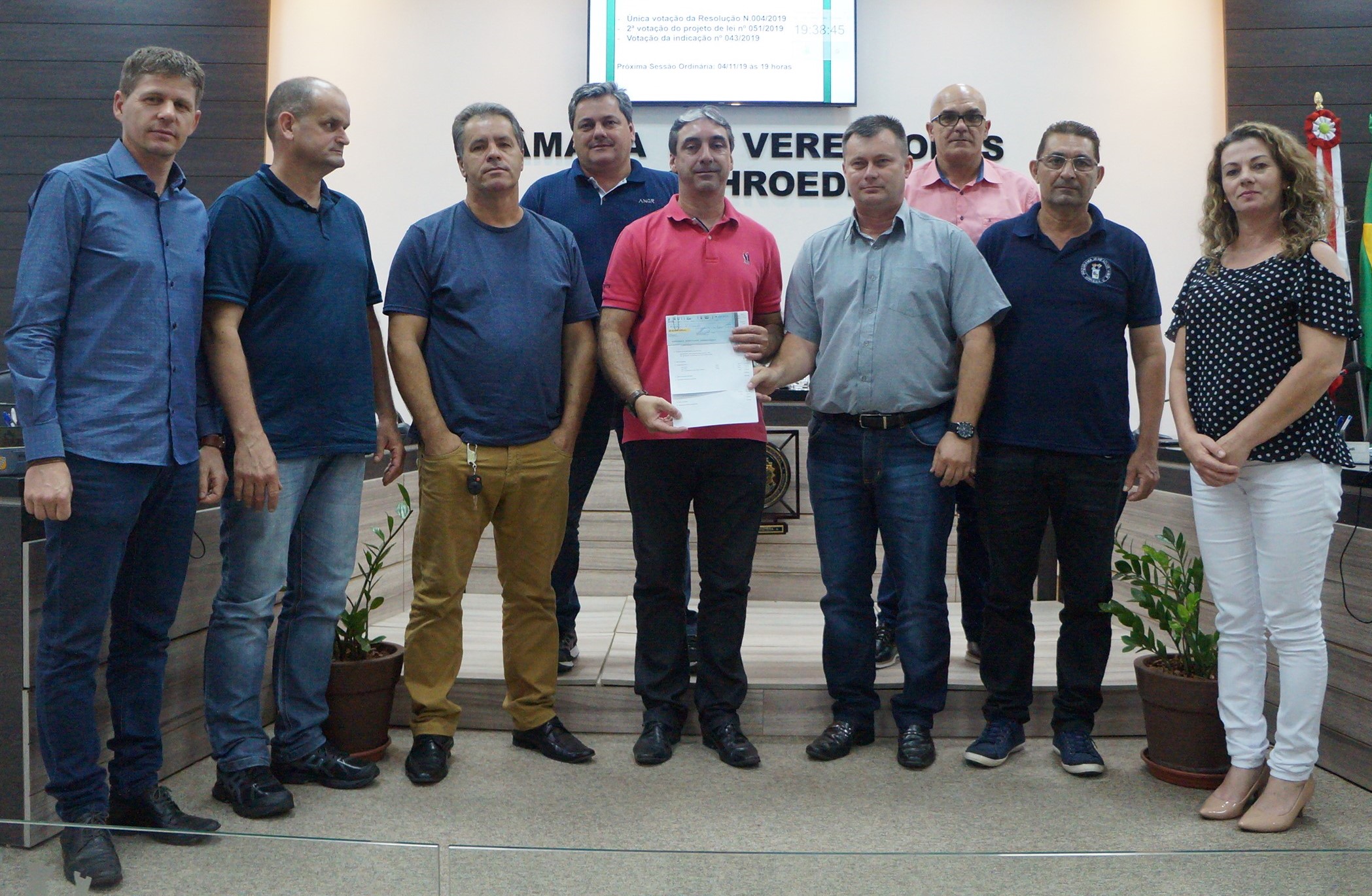 SESSÃO ORDINÁRIA DE 31/10/2019