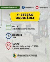 CONVITE SESSÃO ORDINÁRIA